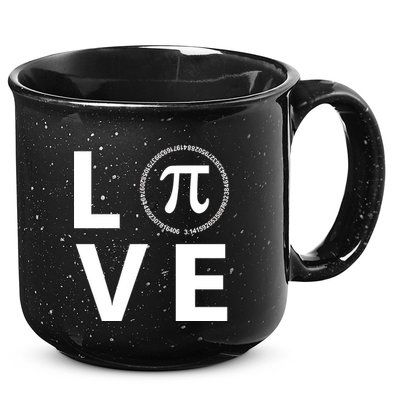 Love Pi Day 3.14 March 14th Math Geek 15oz Campfire Ceramic Mug