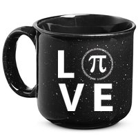 Love Pi Day 3.14 March 14th Math Geek 15oz Campfire Ceramic Mug