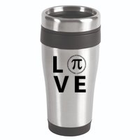 Love Pi Day 3.14 March 14th Math Geek 16oz Travel Tumbler