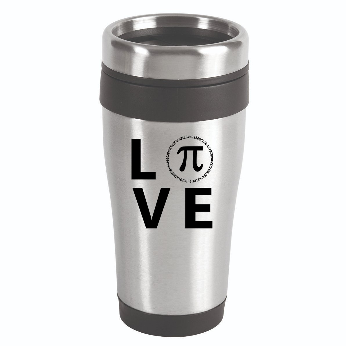 Love Pi Day 3.14 March 14th Math Geek 16oz Travel Tumbler