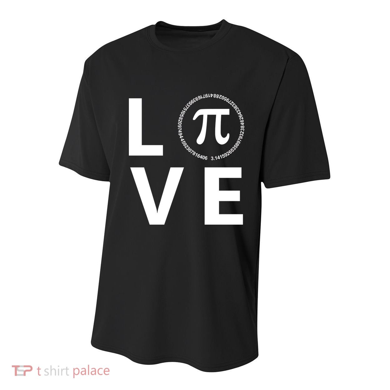 Love Pi Day 3.14 March 14th Math Geek Youth Performance Sprint T-Shirt