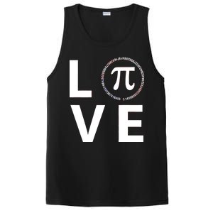 Love Pi Day 3.14 March 14th Math Geek PosiCharge Competitor Tank