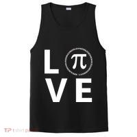 Love Pi Day 3.14 March 14th Math Geek PosiCharge Competitor Tank