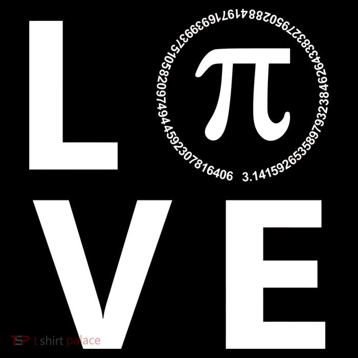 Love Pi Day 3.14 March 14th Math Geek PosiCharge Competitor Tank