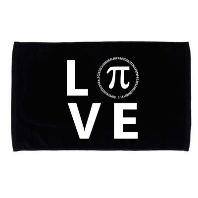 Love Pi Day 3.14 March 14th Math Geek Microfiber Hand Towel