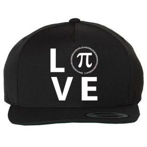 Love Pi Day 3.14 March 14th Math Geek Wool Snapback Cap