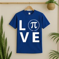 Love Pi Day 3.14 March 14th Math Geek T-Shirt