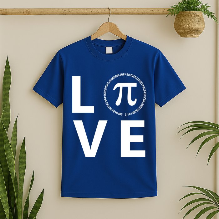 Love Pi Day 3.14 March 14th Math Geek T-Shirt