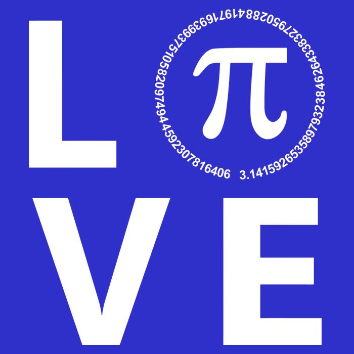 Love Pi Day 3.14 March 14th Math Geek Tall T-Shirt