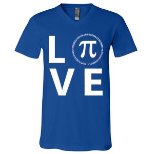 Love Pi Day 3.14 March 14th Math Geek V-Neck T-Shirt