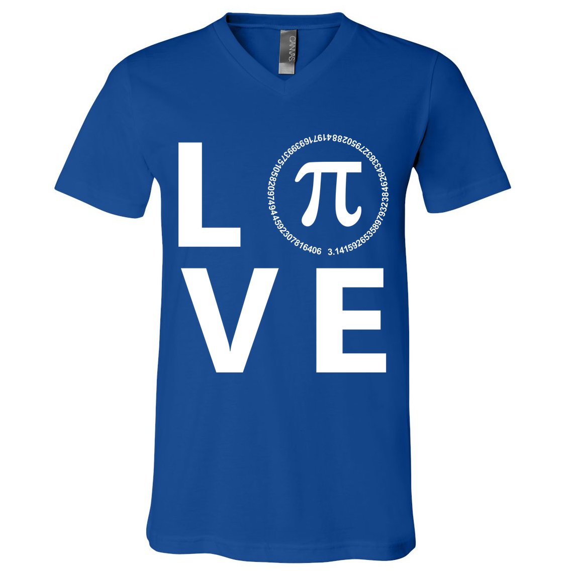 Love Pi Day 3.14 March 14th Math Geek V-Neck T-Shirt