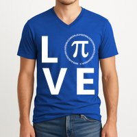 Love Pi Day 3.14 March 14th Math Geek V-Neck T-Shirt