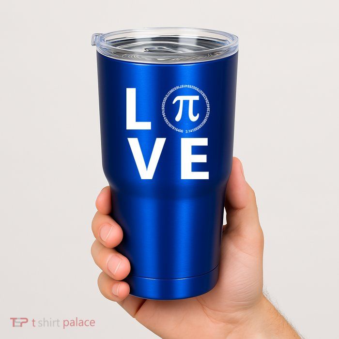 Love Pi Day 3.14 March 14th Math Geek Tumbler