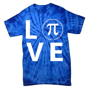 Love Pi Day 3.14 March 14th Math Geek Tie-Dye T-Shirt