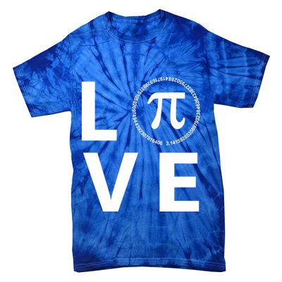 Love Pi Day 3.14 March 14th Math Geek Tie-Dye T-Shirt