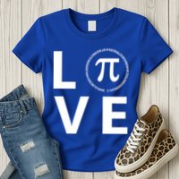 Love Pi Day 3.14 March 14th Math Geek Womens T-Shirt