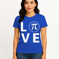 Love Pi Day 3.14 March 14th Math Geek Womens T-Shirt