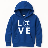 Love Pi Day 3.14 March 14th Math Geek Kids Hoodie