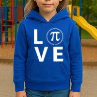Love Pi Day 3.14 March 14th Math Geek Kids Hoodie