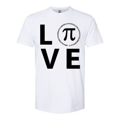 Love Pi Day 3.14 March 14th Math Geek Softstyle® CVC T-Shirt