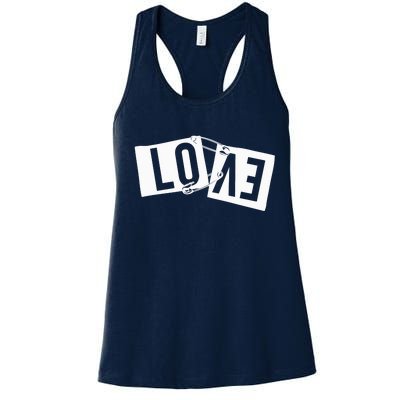 Love Pinned Cool Style Women's Racerback Tank