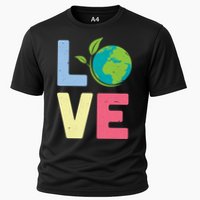 Love Planet Earth Day Cooling Performance Crew T-Shirt