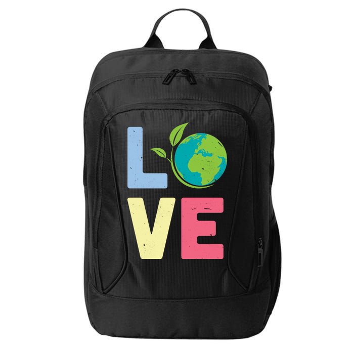 Love Planet Earth Day City Backpack