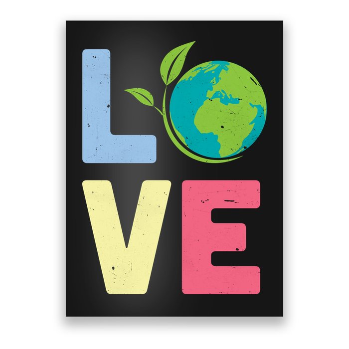 Love Planet Earth Day Poster