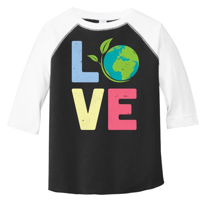 Love Planet Earth Day Toddler Fine Jersey T-Shirt