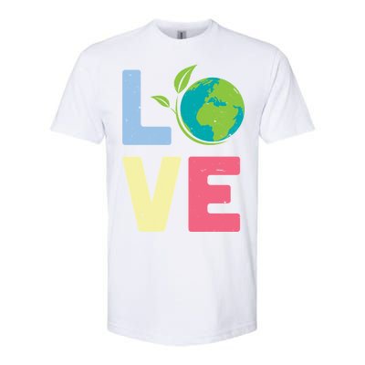 Love Planet Earth Day Softstyle® CVC T-Shirt