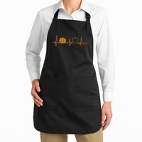 Love Pumpkins Halloween Heartbeat Apron