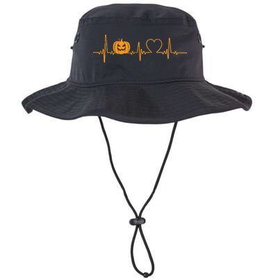 Love Pumpkins Halloween Heartbeat Legacy Cool Fit Booney Bucket Hat