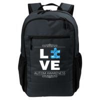 Love Puzzle Piece Autism Awareness Design Backpack