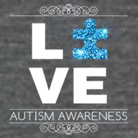 Love Puzzle Piece Autism Awareness Design Poster