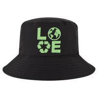 LOVE Recycle Earth Day Cool Comfort Performance Bucket Hat