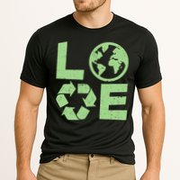 LOVE Recycle Earth Day Cooling Performance Crew T-Shirt