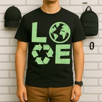 LOVE Recycle Earth Day T-Shirt