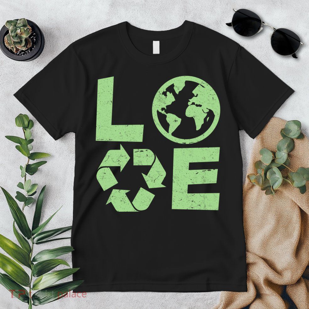 LOVE Recycle Earth Day Premium T-Shirt
