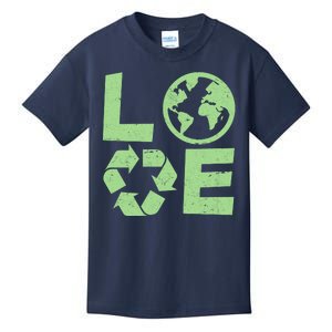 LOVE Recycle Earth Day Kids T-Shirt