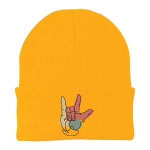 Love Sign Language Knit Cap Winter Beanie