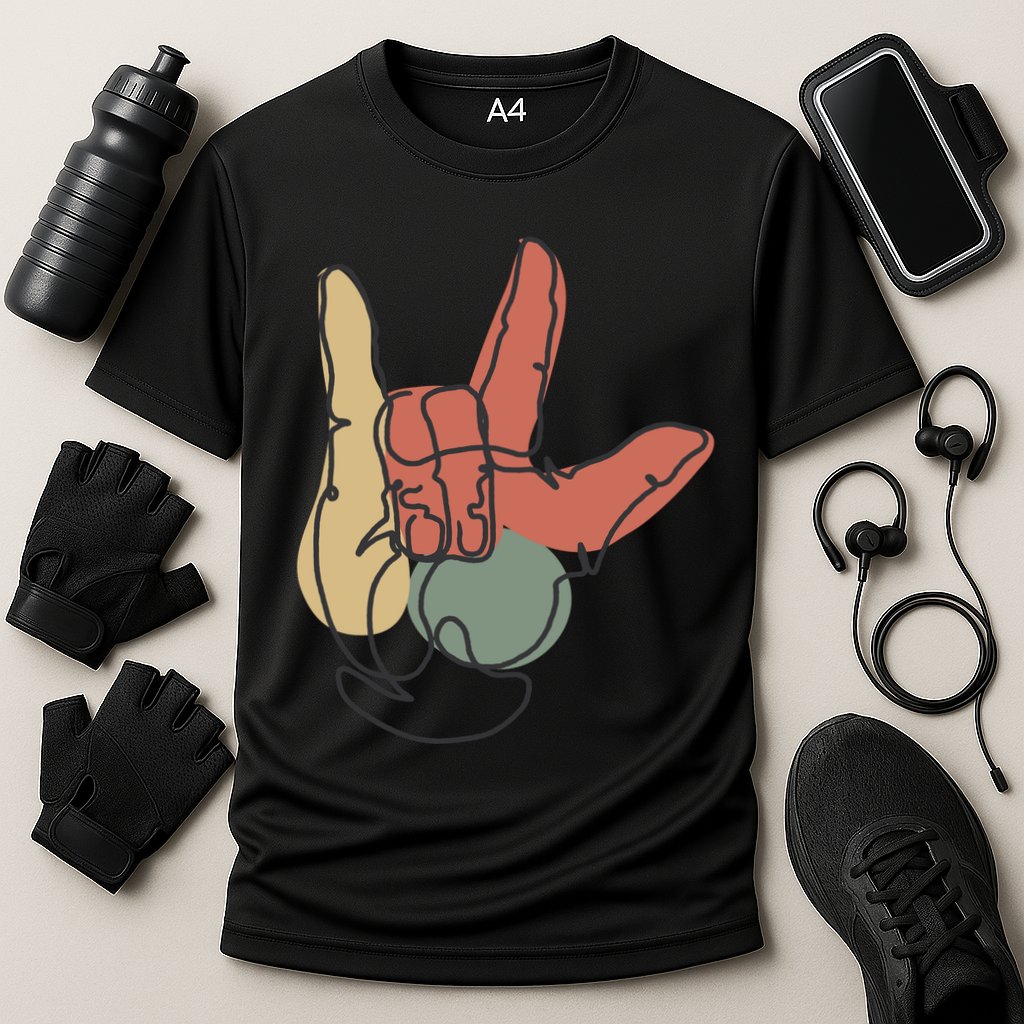 Love Sign Language Cooling Performance Crew T-Shirt