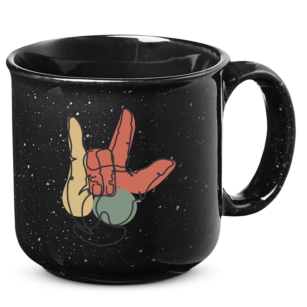 Love Sign Language 15oz Campfire Ceramic Mug