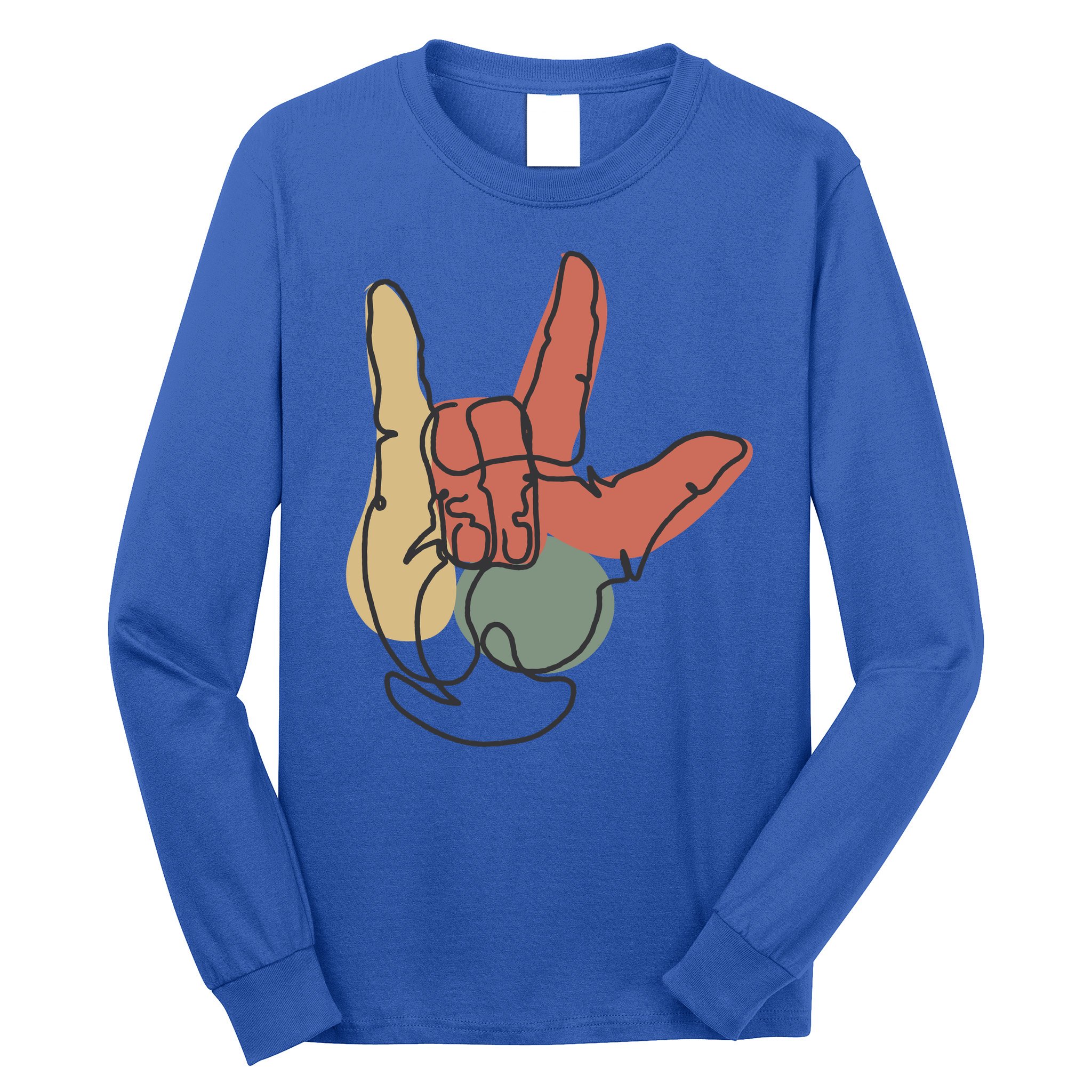 Love Sign Language Long Sleeve Shirt