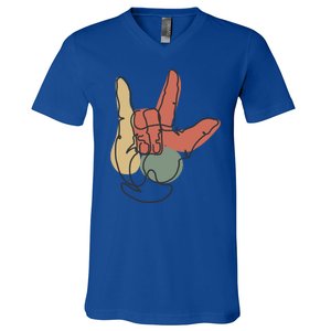 Love Sign Language V-Neck T-Shirt