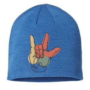 Love Sign Language Sustainable Beanie