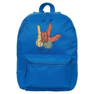 Love Sign Language 16 in Basic Backpack