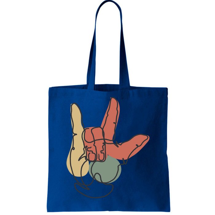 Love Sign Language Tote Bag