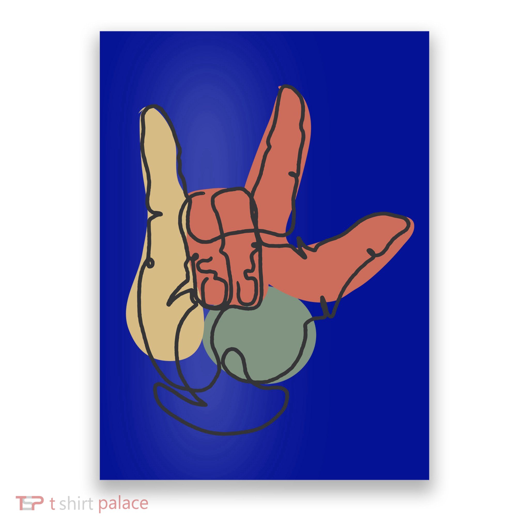 Love Sign Language Poster