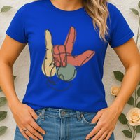 Love Sign Language Womens T-Shirt