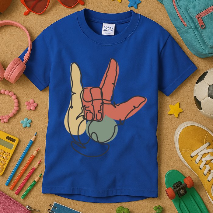 Love Sign Language Kids T-Shirt